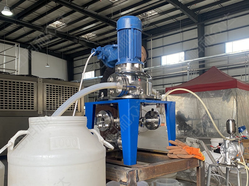 C180萃取離心機(jī)在某客戶發(fā)酵液萃取分離車間中試